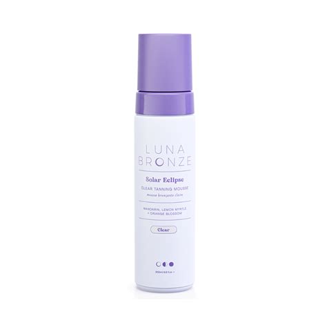 luna bronze tanning mousse.